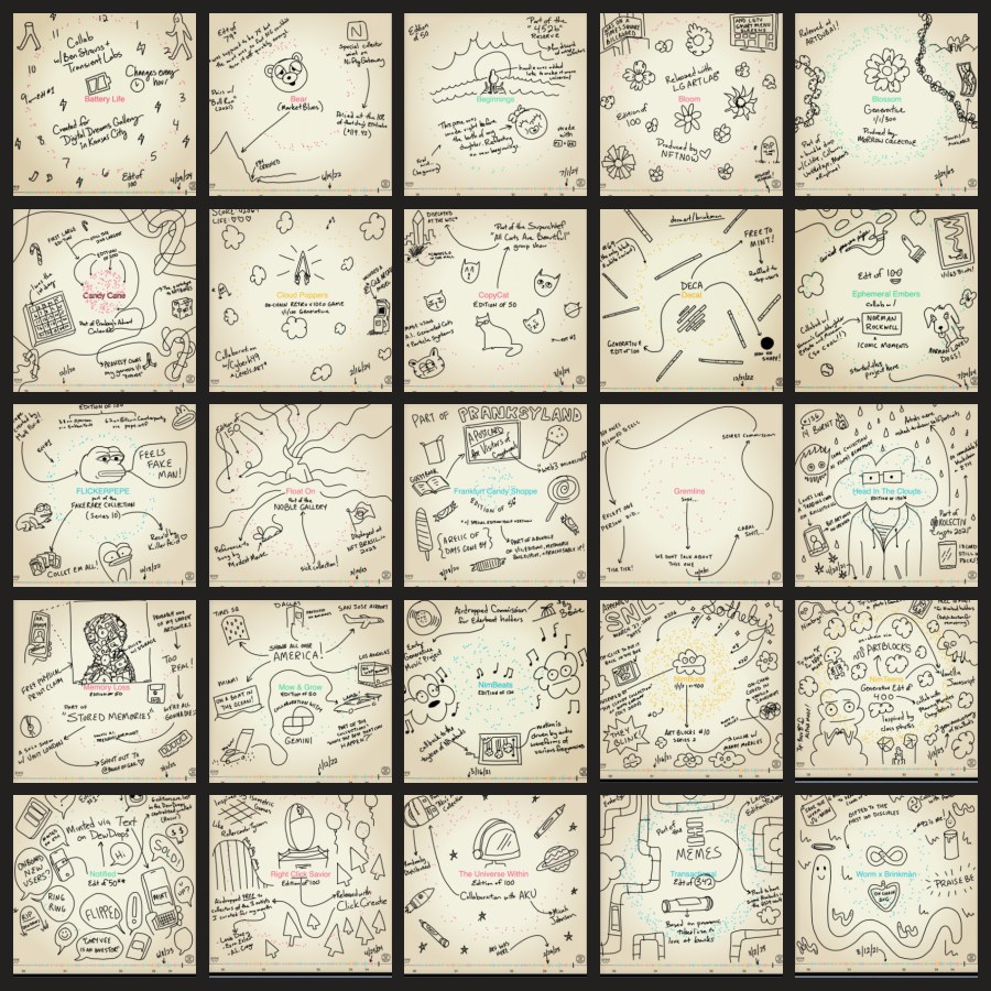 The twenty-five Cadence Mementos